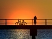 Cyclists Sunrise