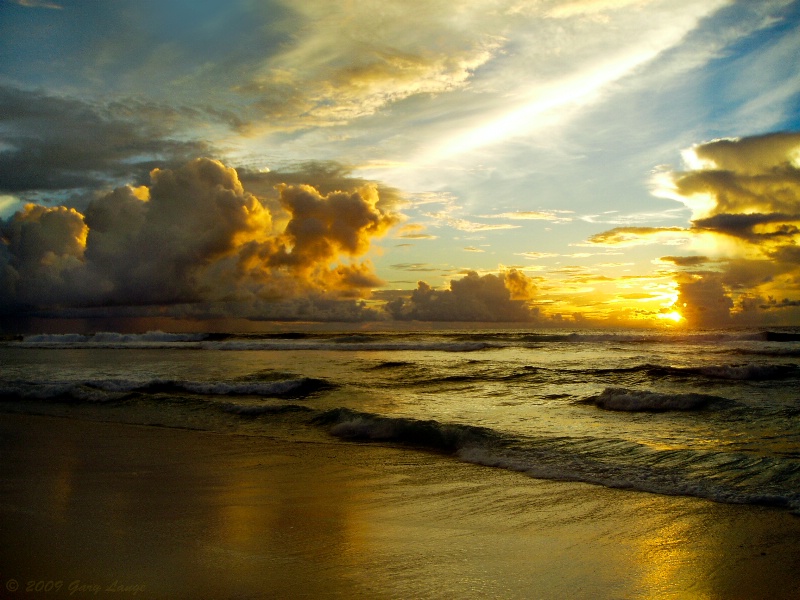 Diego Garcia Sunset