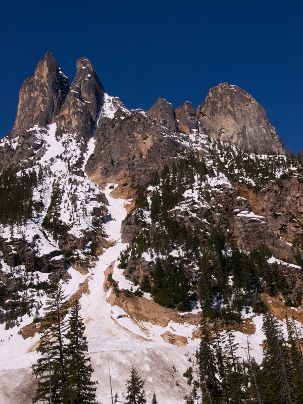 Early Winter Spires and Liberty Bell