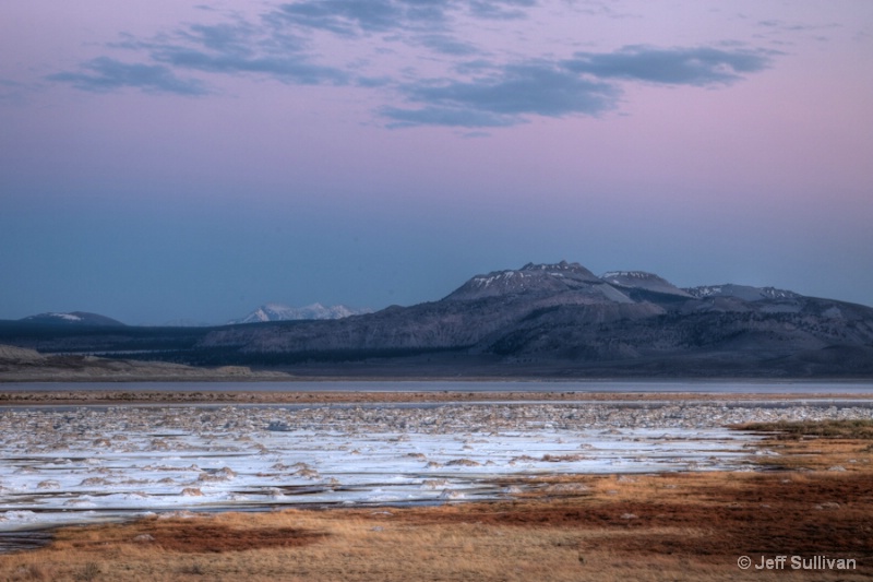 Mono Craters at Dusk