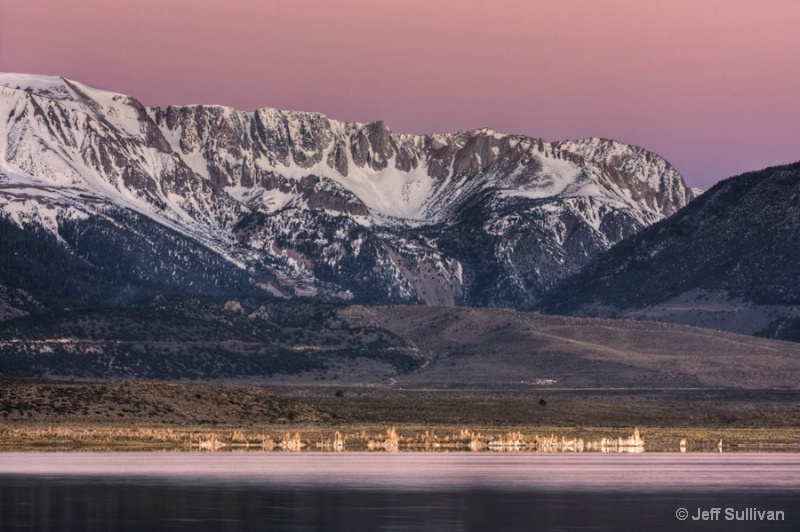 Mono Lake Sunrise Telephoto