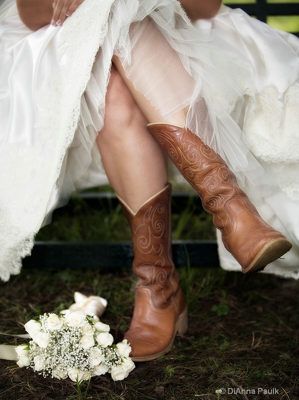 Boots and a Bouquet