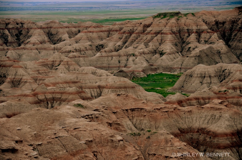 BADLANDS - ID: 8431005 © SHIRLEY MARGUERITE W. BENNETT