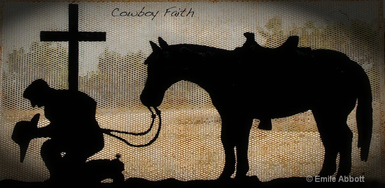 Cowboy Faith - ID: 8438828 © Emile Abbott