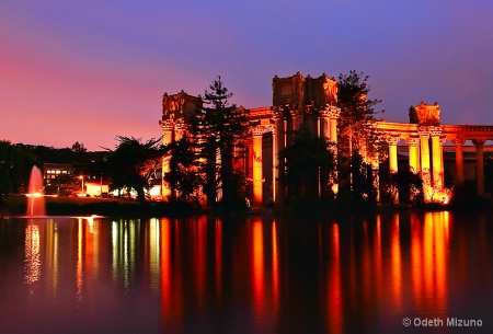 Evening Glow at Palace of Fine Arts
