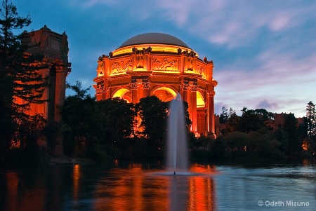 Evening Glow at Palace of Fine Arts 1