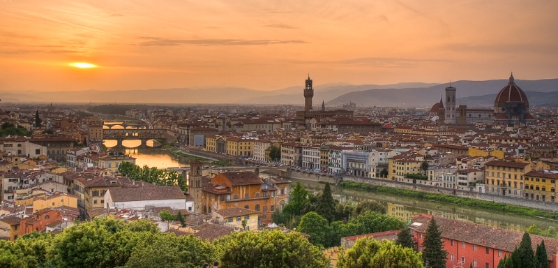 Florence Sunset