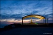 Above the ocean, ...