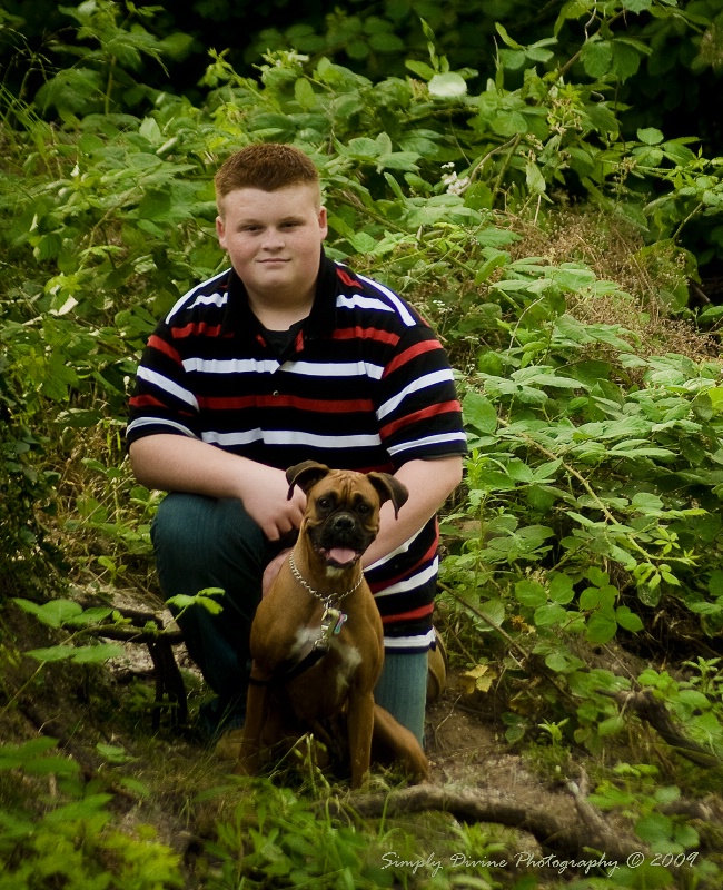 A Boy & His Dog - ID: 8478814 © Susan M. Reynolds
