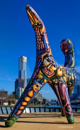 Colourful Sculpture