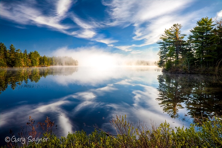 Sunrise at Somes Pond, Mt. Desert Island Maine