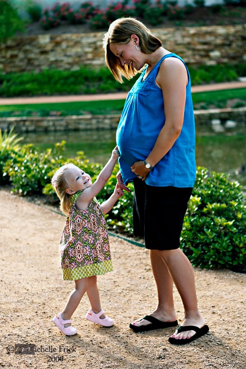 Pointing to Baby Brother