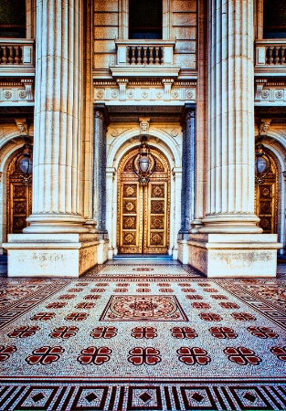 Door to Parliament