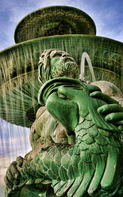 Paris Hotel Fountain