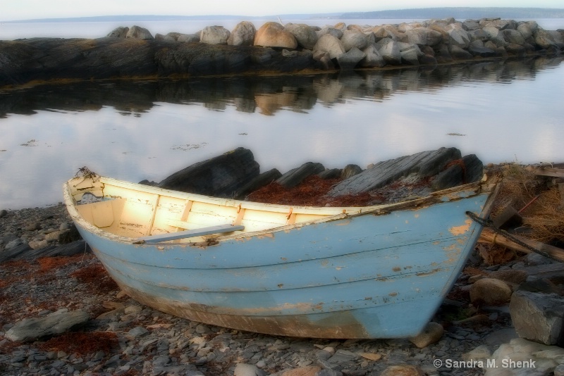 Blue dory Nova Scotia dreamscape - ID: 8529332 © Sandra M. Shenk