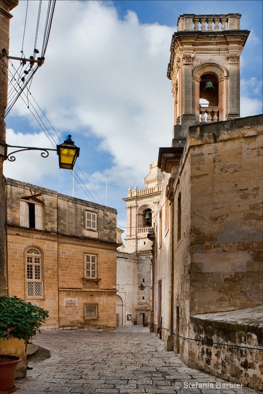 an alley in Malta