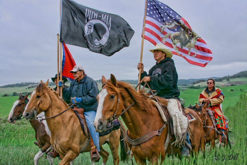 Crazy Horse Riders  09 Color Guard