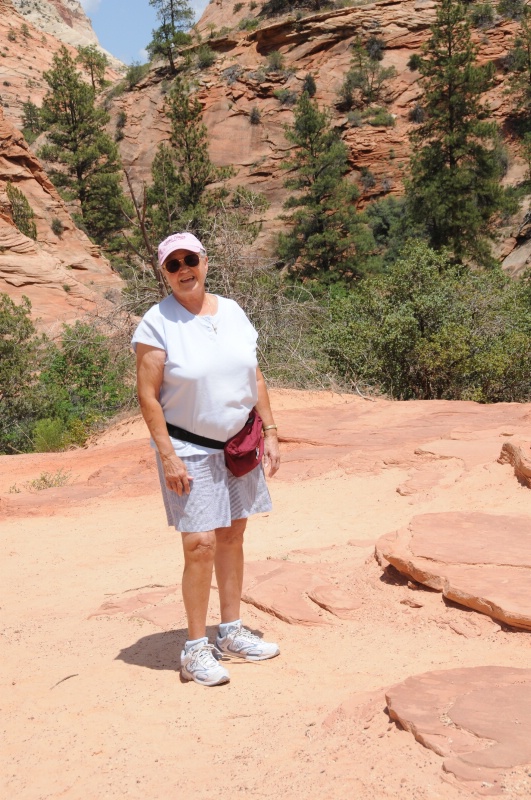 SHIRLEY AT ZION NATIONAL PARK - ID: 8583619 © SHIRLEY MARGUERITE W. BENNETT