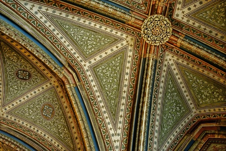 Intricate Ceiling Pattern
