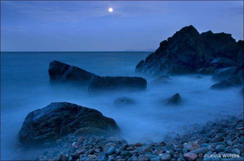 Moonlight blue...