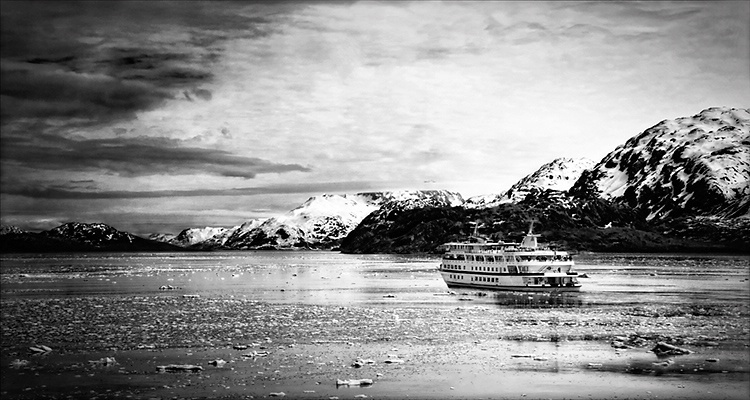 Leaving Glacier Bay
