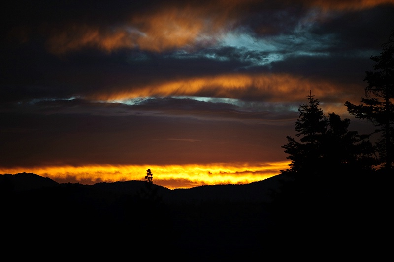 Moody Tahoe Sunrise