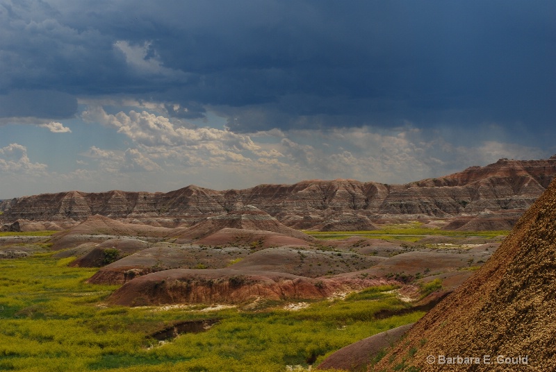 badlands june 2009 storm