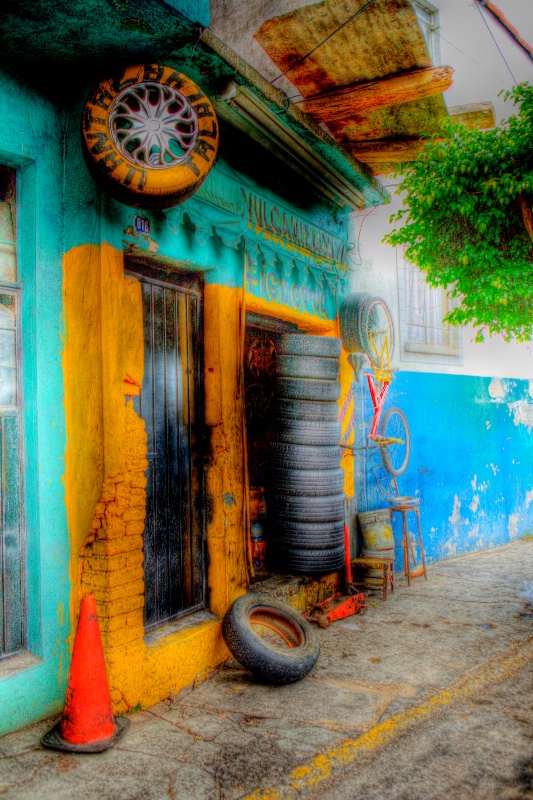 Tire Shop - ID: 8648562 © Janice M. LeCocq