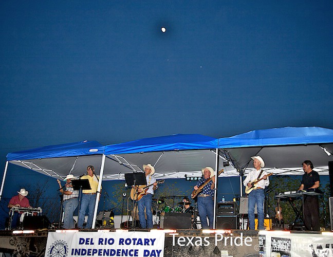 Texas Pride under the Rodeo Moon - ID: 8662929 © Emile Abbott