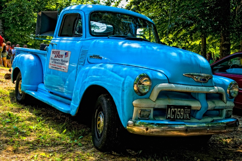 Old Blue Truck