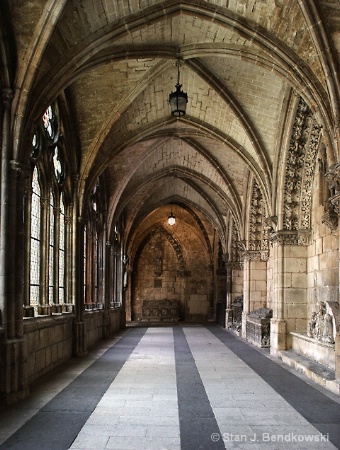 Corridors of Burgos Cathedral