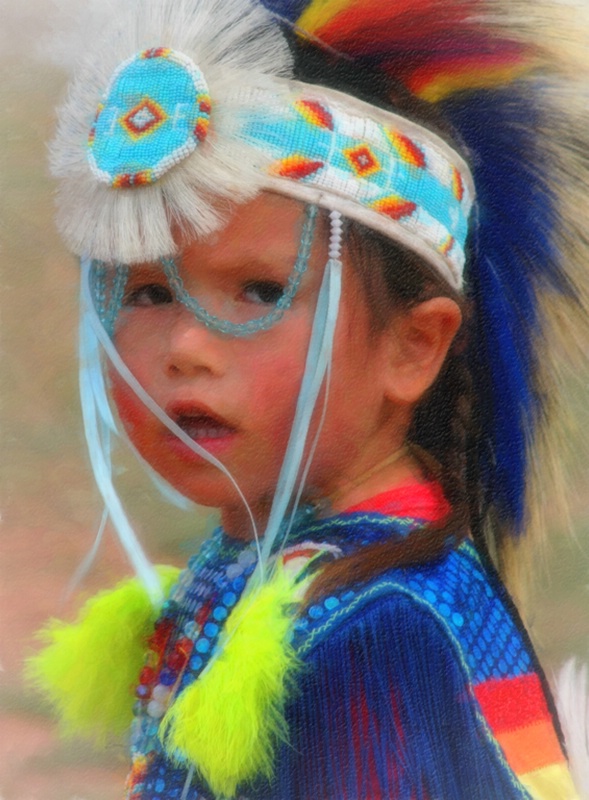 Tiny Dancer at the Pow Wow