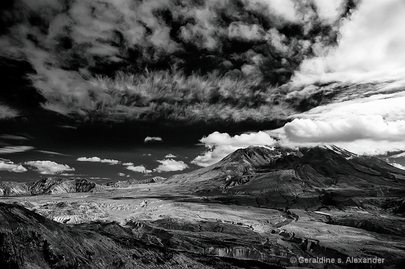 Scars of Mt St Helen's 2