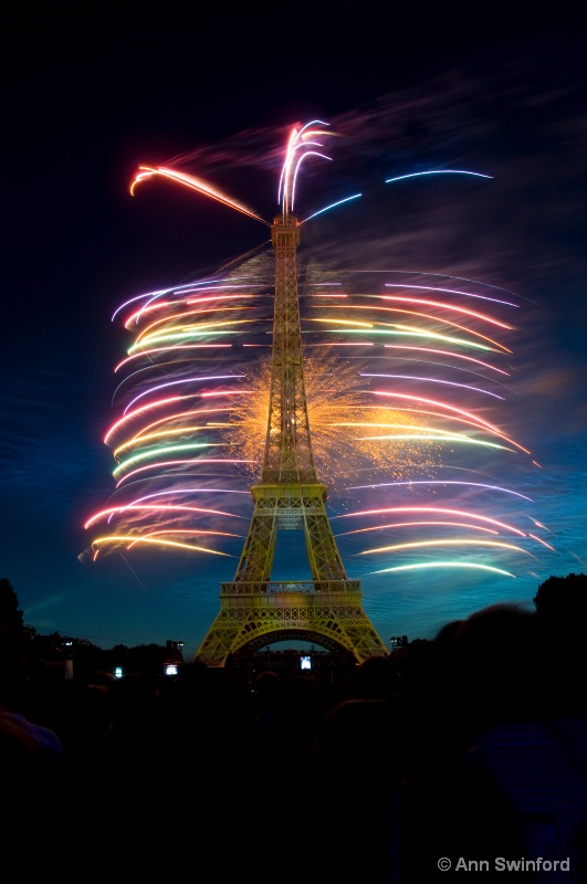 Eiffel Rainbow - ID: 8733003 © Ann E. Swinford