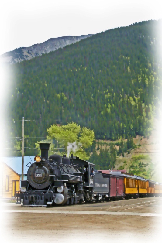 Durango - Silverton RR waiting in Silverton - ID: 8738238 © John M. Hassler