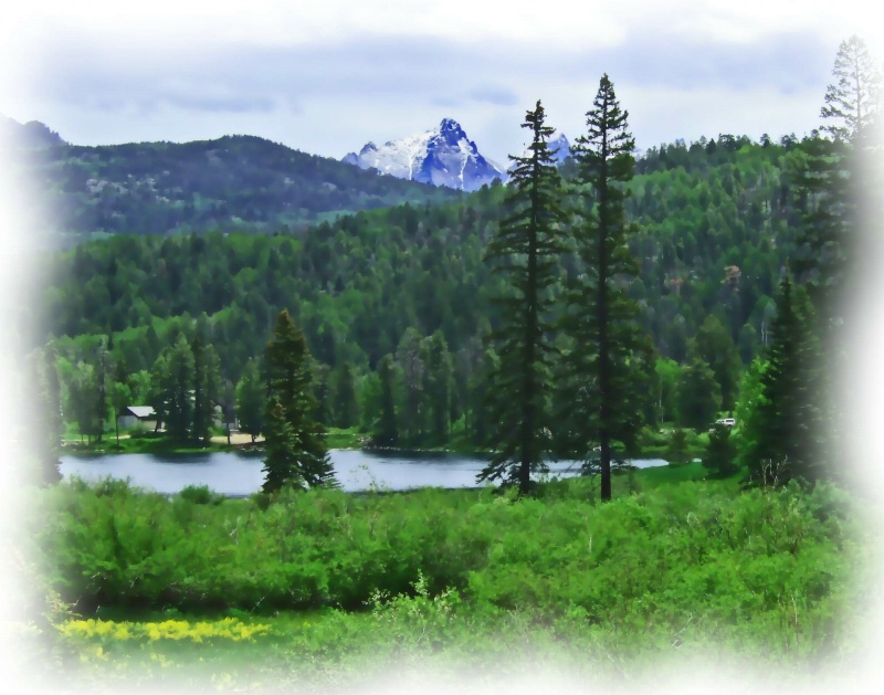 Durango Area Mountain Lake - ID: 8738254 © John M. Hassler