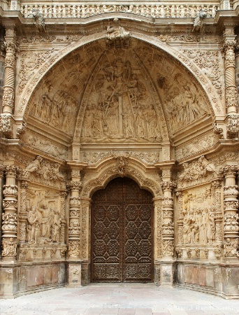 The Entrance of Astorga's Cathedral