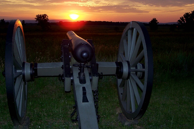 Gettysburg  PA sunset
