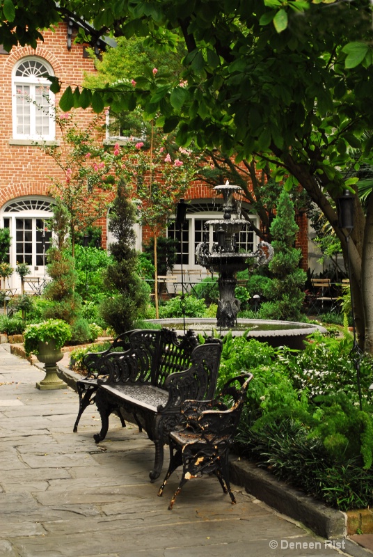 French Quarter Courtyard