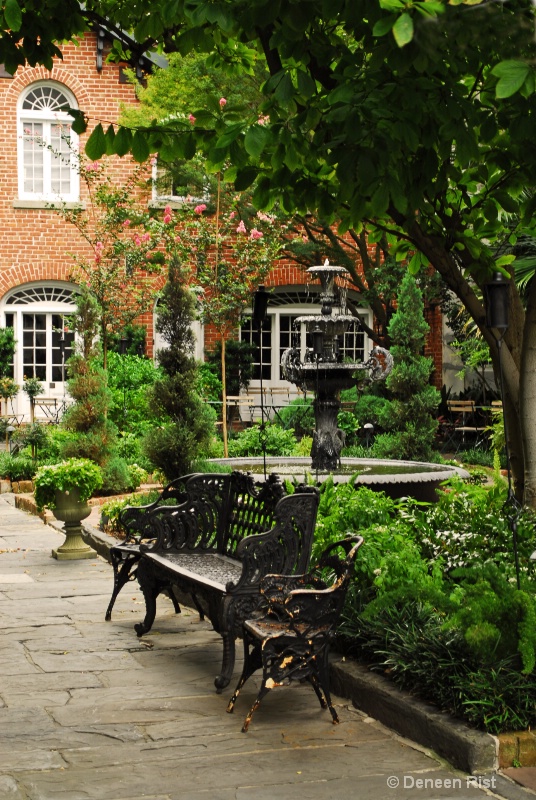 French Quarter Courtyard