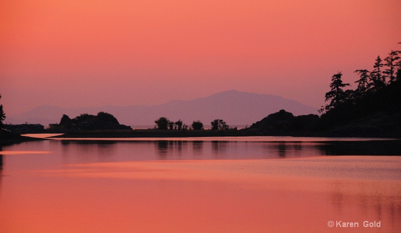 Sunset at Pipers Lagoon