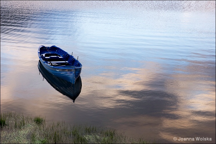 Floating alone..