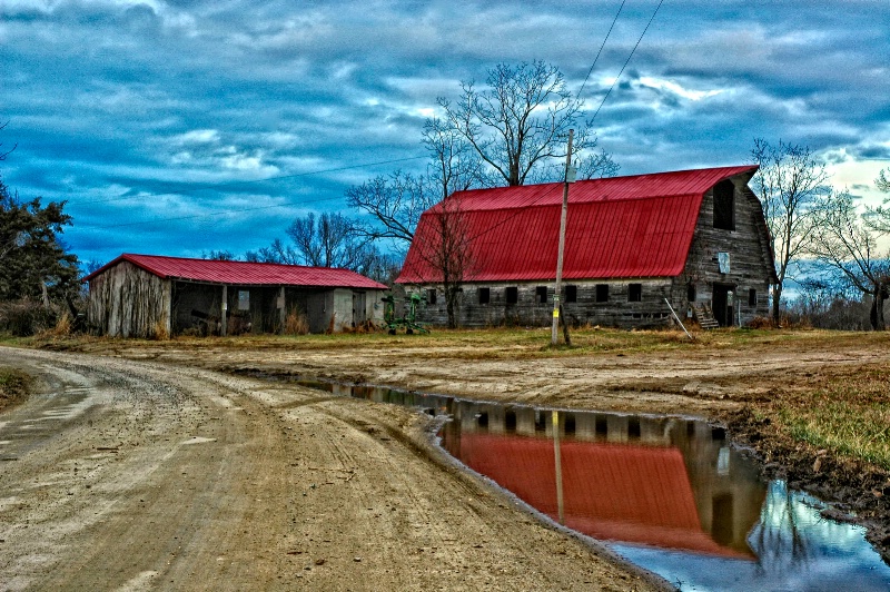 Reflections of a Farm