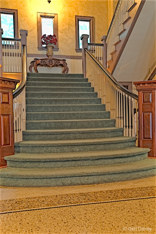 Stairs at Marqueen Hotel