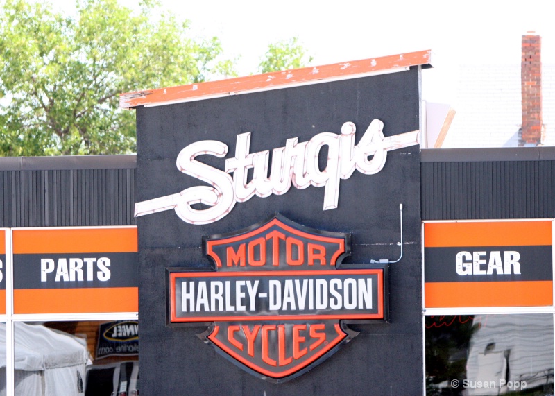 Sturgis Harley Davidson - ID: 8777613 © Susan Popp