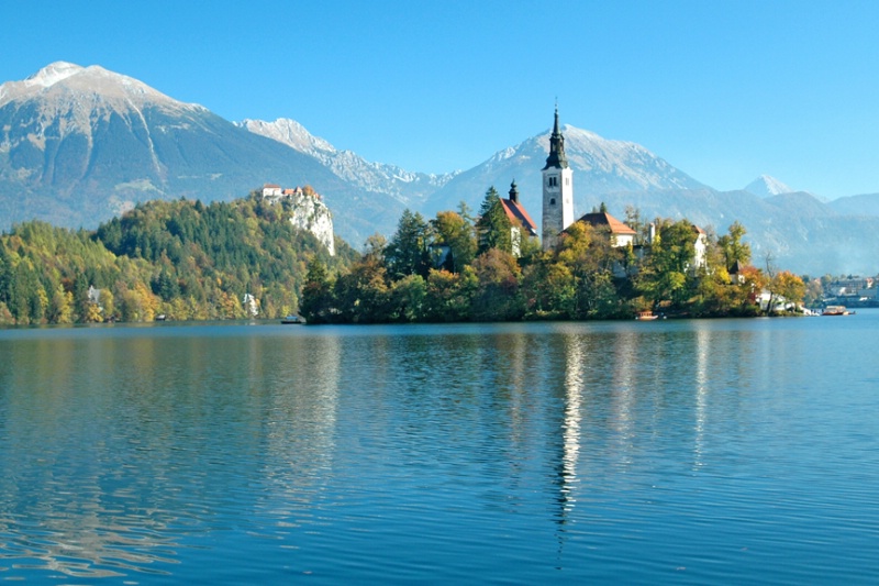 Island Church, Lake Bled, Slovenia
