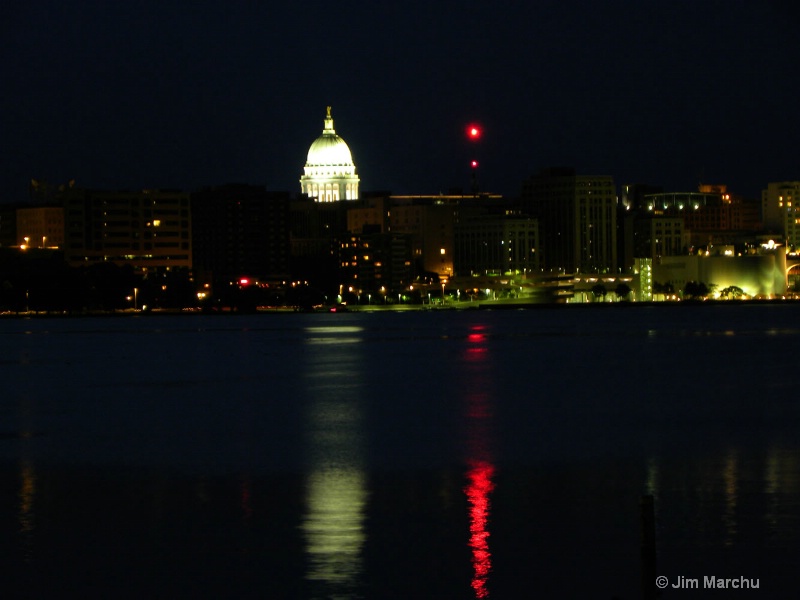 Nighttime - Pic #2 - Madison Skyline - ISO 100 