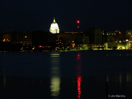 Nighttime - Pic #2 - Madison Skyline - ISO 100 