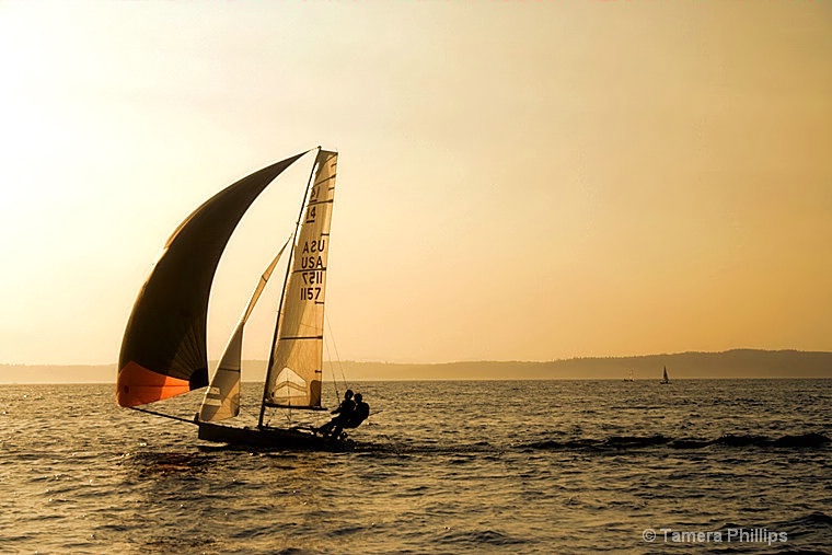 Sunset Sailing