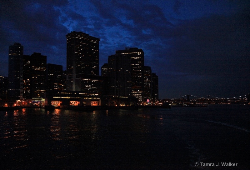 NYC Ferry Terminal & Two Bridges